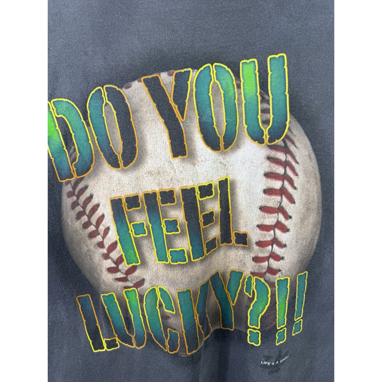 Vintage “Think You Can Beat Me”  T-shirt Size Xl