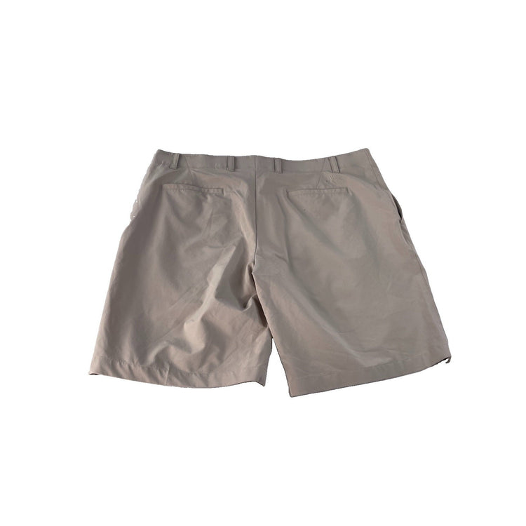 Mens Callaway Performance Flat Front Khaki Golf Shorts Size 40