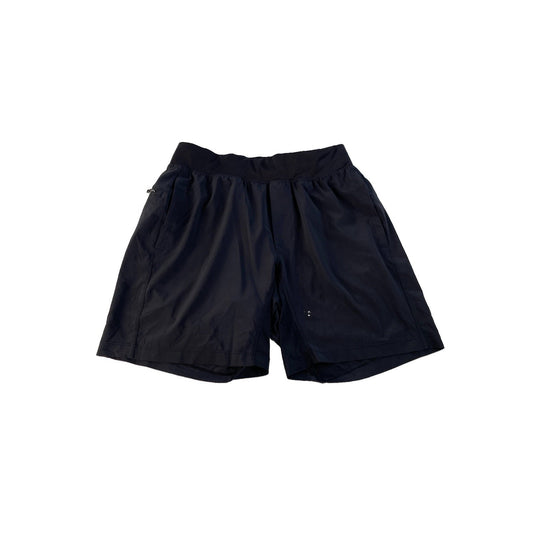 Men's Lululemon Athletic Shorts Black Lightweight Training Gym Shorts Size S