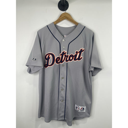 Magglio Ordonez #30 Detroit Tigers Authentic Jersey Size L Majestic
