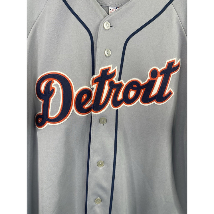 Magglio Ordonez #30 Detroit Tigers Authentic Jersey Size L Majestic