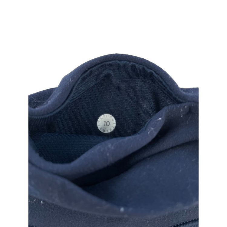 Womens Lululemon Navy Blue Nulu High Rise Align Cropped Pocket Joggers SIZE 10