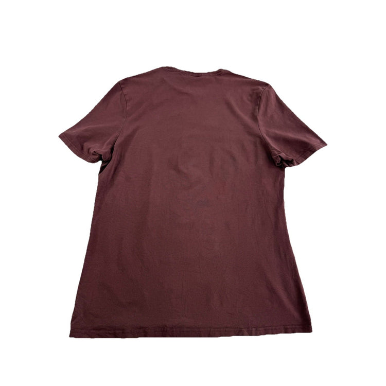 Womens Gymshark Maroon T-Shirt Size M