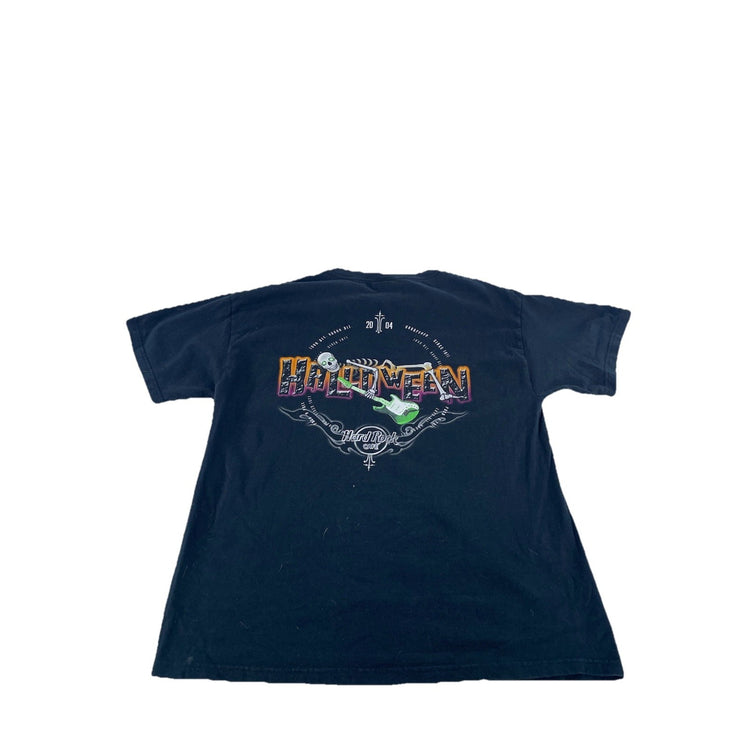 Mens 2004 Hard Rock Cafe Black Halloween T Shirt Size Large