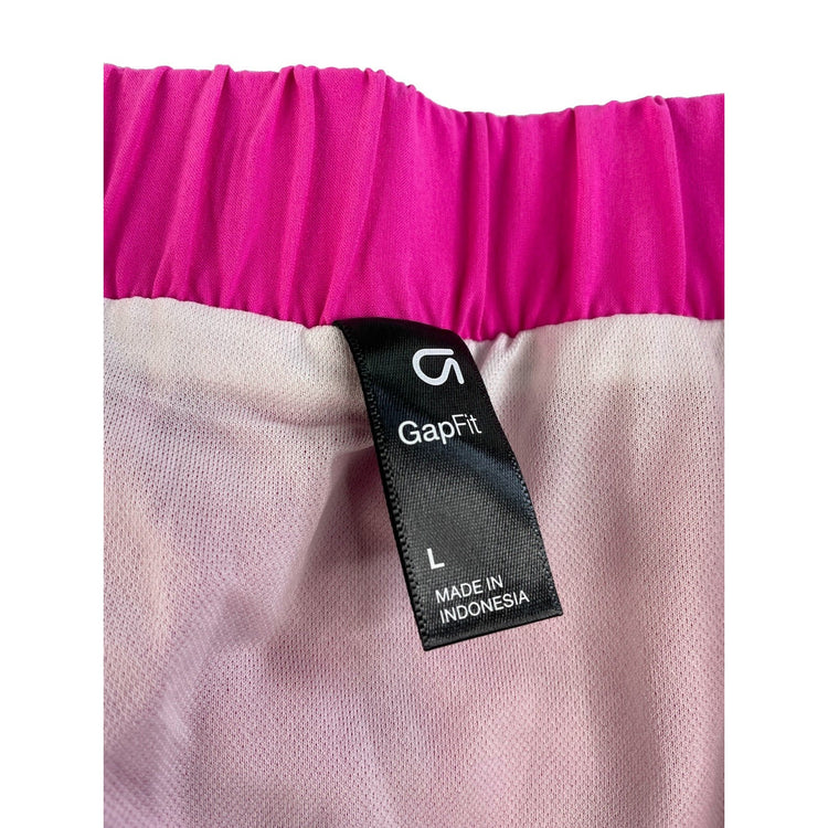 Women's GapFit Bright Pink Athletic Shorts Size L