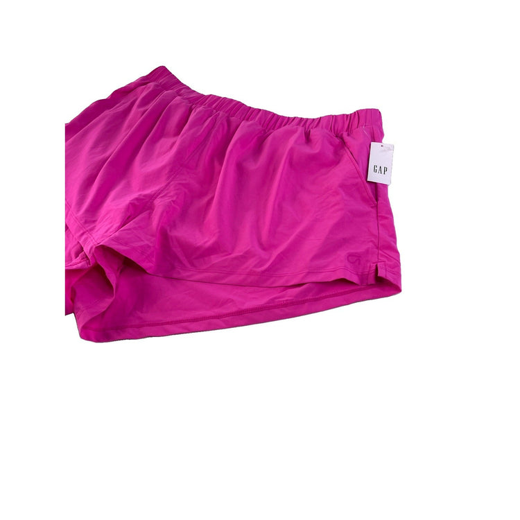 Women's GapFit Bright Pink Athletic Shorts Size L