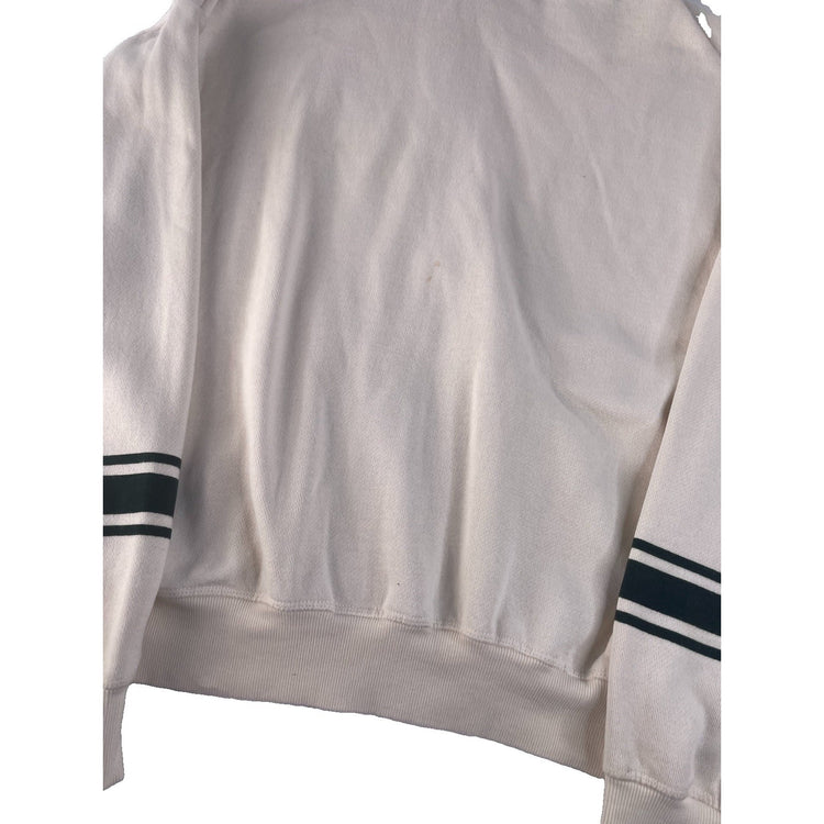 Women’s PINK Victorias Secret White Fleece Lined Zip Up Jacket Size Small
