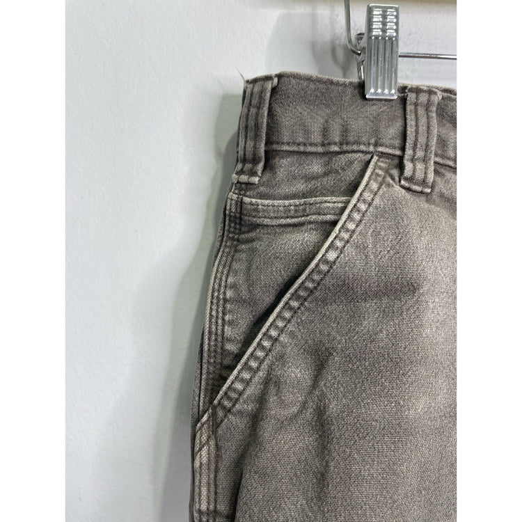 Men’s Carhartt Relaxed Fit Brown Carpenter Pants Size 36x32