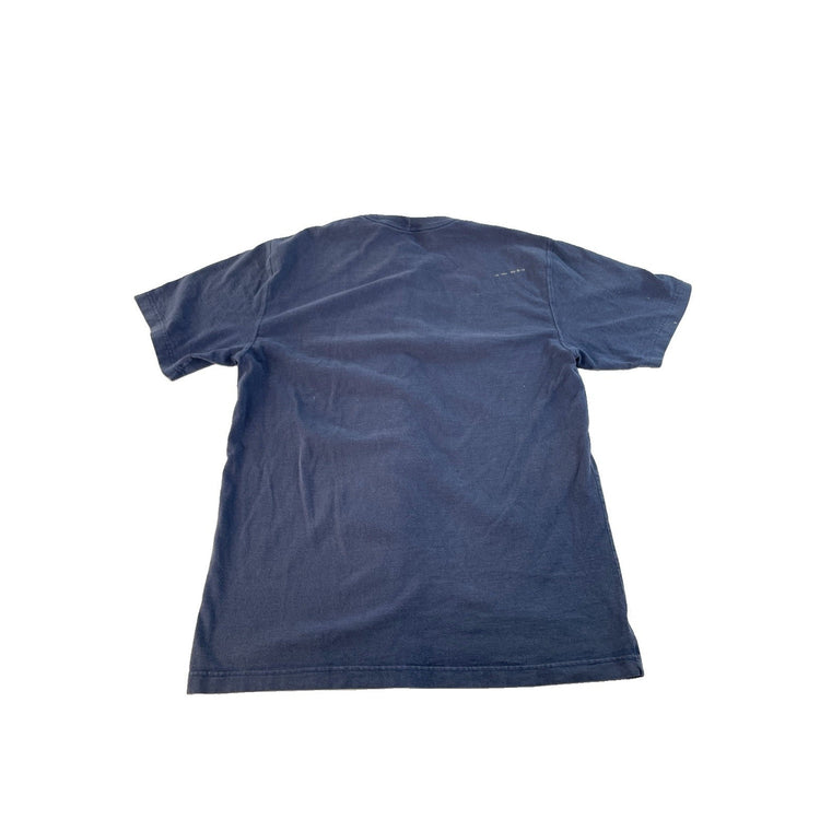 Mens Carhartt Basic Solid Dark Blue Pocket T-Shirt Size N