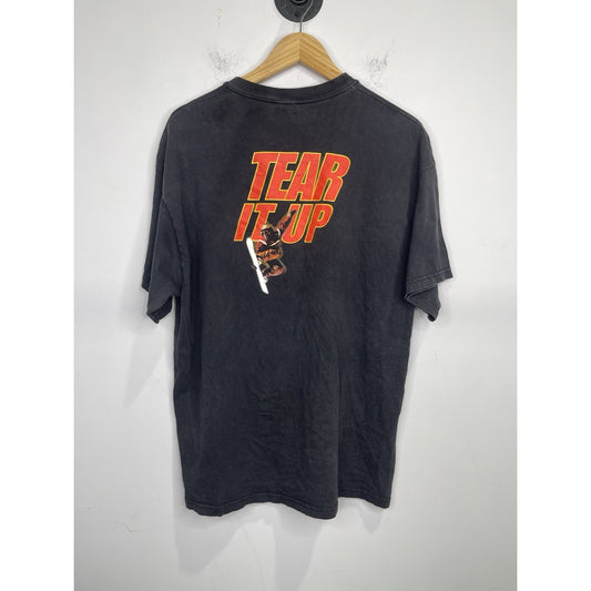 Goldschlager TEAR IT UP Snowboard Black TShirt Hanes Heavyweight Tag Sz XL