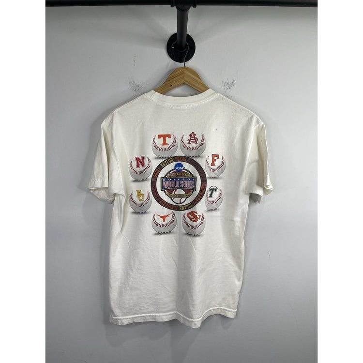 Men’s Vintage 2005 White NCAA College World Series Sz Medium