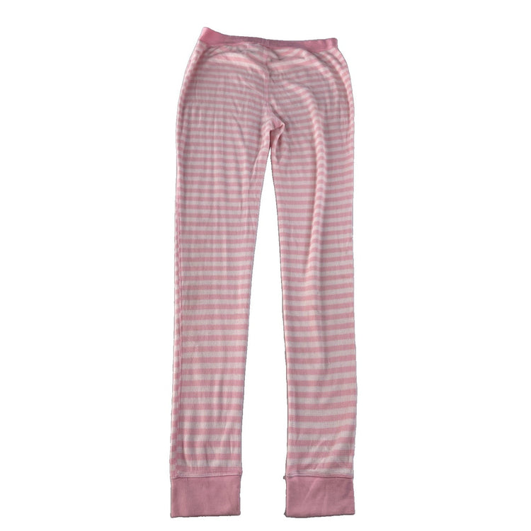 Womens Victorias Secret Pink & White Striped Pajama Pants Size Small
