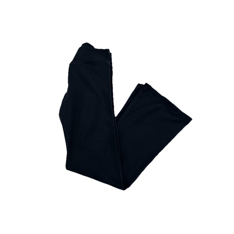 Womens Victoria Secrets Black Bootcut Tights Size L