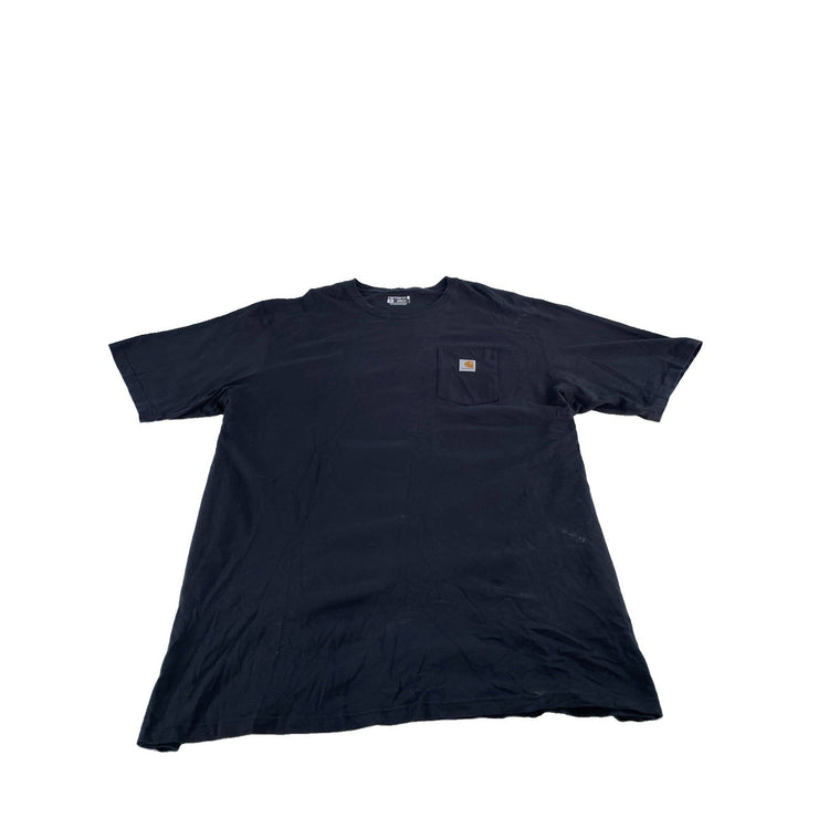 Mens Carhartt Black Loose Fit T Shirt Size 4XLT