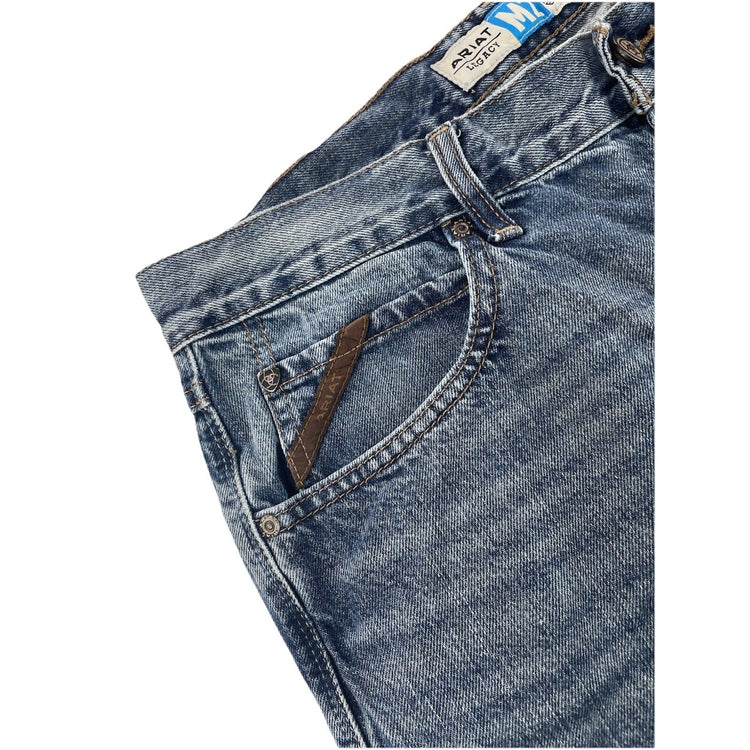 Men’s Ariat Legacy M2 Traditional Relaxed Bootcut Medium Wash Size 33x32