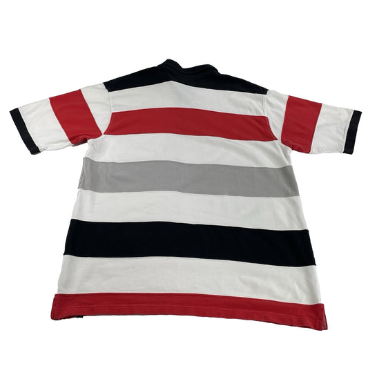 Mens 2000s Vintage South Pole Striped Multicolor Polo T Size Xl