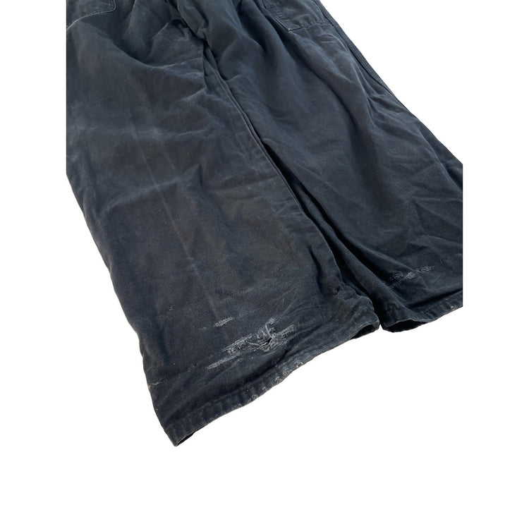 Men's Dickies Carpenter Pants Black Work Wear Size 42x32