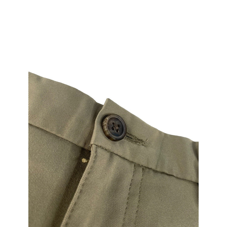 Mens Haggar Cool18 Khaki Shorts Size 38
