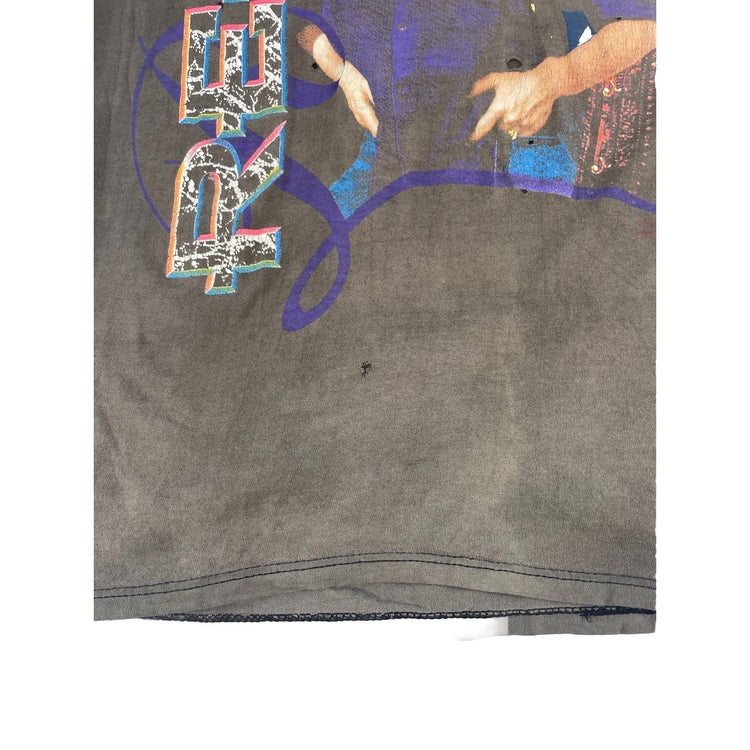 Mens Vintage Hanes “Reba” Graphic Tee Brown Size M