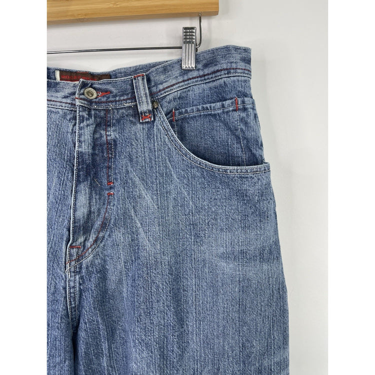 Mens Y2k Roca Wear Denim Jeans 36x34