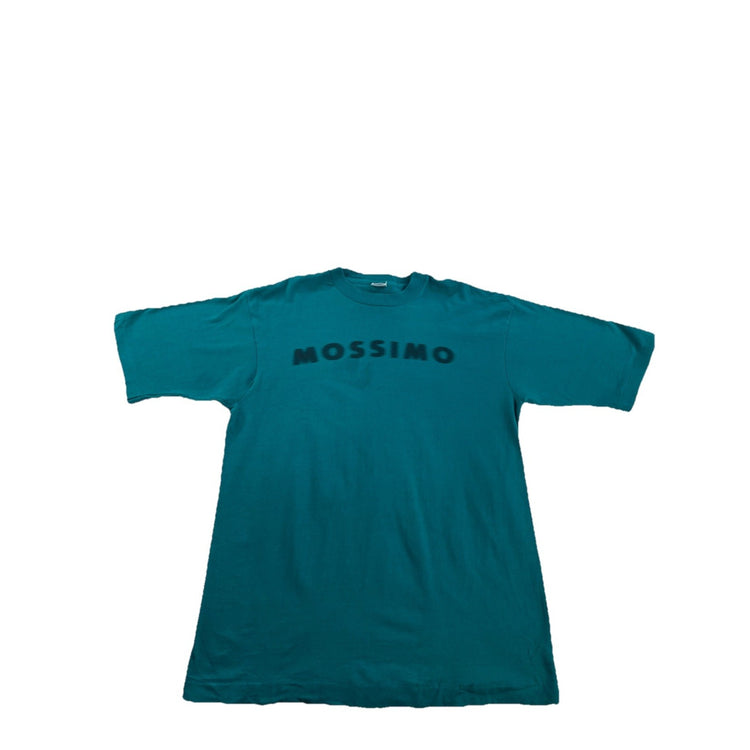 Mens 90s Vintage Mossimo Teal Tee Size L