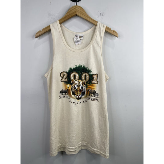 NWT Men’s Beige Walt Disney Animal Kingdom Tank Top Sz Small