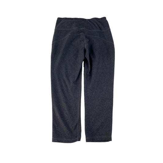 Women's Lululemon Athletica Charcoal Grey High-Rise Cropped Leggings Size 2