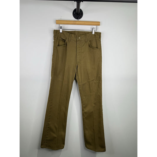 Mens Vintage Lee Riders Brown Jeans Sz 33