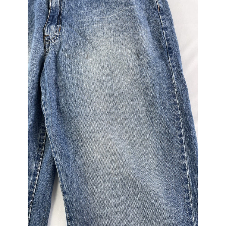 Mens South Pole Blue Denim Bermuda Jean Shorts Size 34