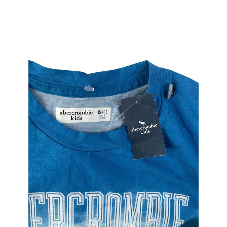 Boys Abercrombie Kids Multicolor Tie Dye Basketball Graphic Tee Size 15/16