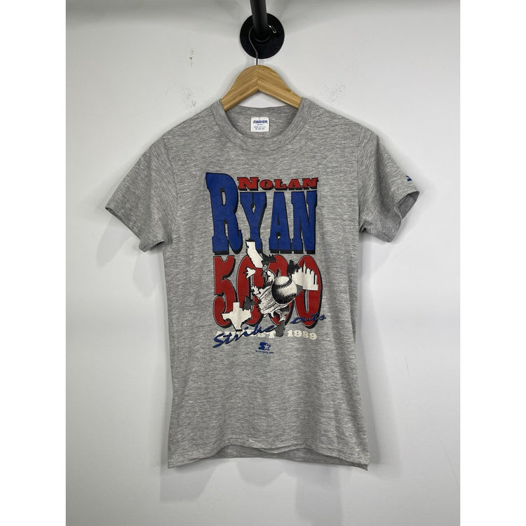 Vintage 1989 Nolan Ryan “5000 Strike Outs” T-shirt Size M