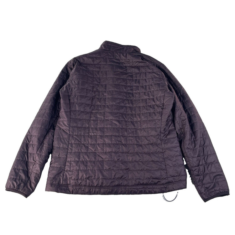 Mens Patagonia Nano Puff Quilted Insulated Full-Zip Jacket Purple Size XXL