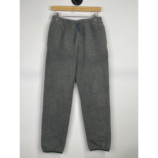 Men’s Patagonia Synch Snap-T Pants Gray Synchilla Sweatpants Fleece Sz XS