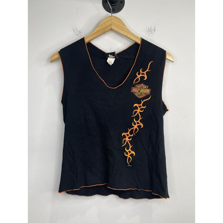 Women’s Harley Davidson Holoubek Black Tank Top Shirt South Carolina Sz 2x