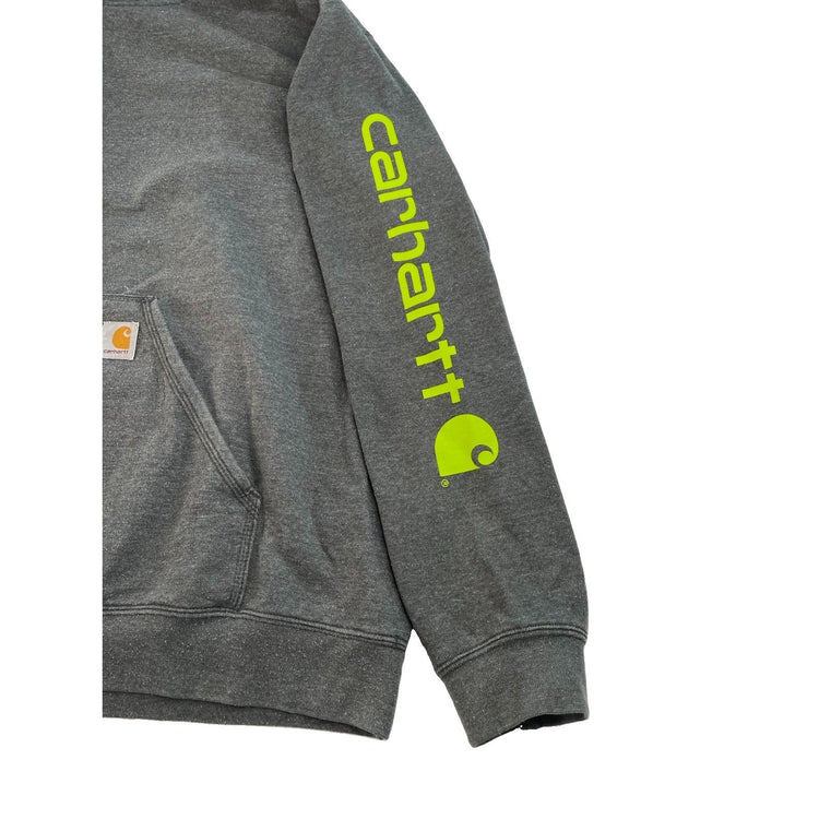Mens Carhartt Gray Original Fit Hoodie Size 2XL