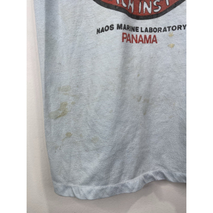 Men’s Vintage 90s Smithsonian Tropical Research Institute Panama T Shirt Sz S