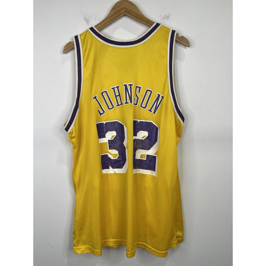 Men’s Vintage Champion Magic Johnson #32 Los Angeles Lakers Jersey - Size 48