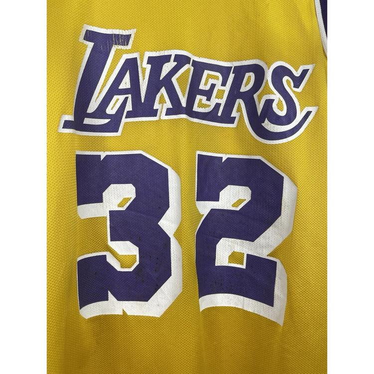 Men’s Vintage Champion Magic Johnson #32 Los Angeles Lakers Jersey - Size 48
