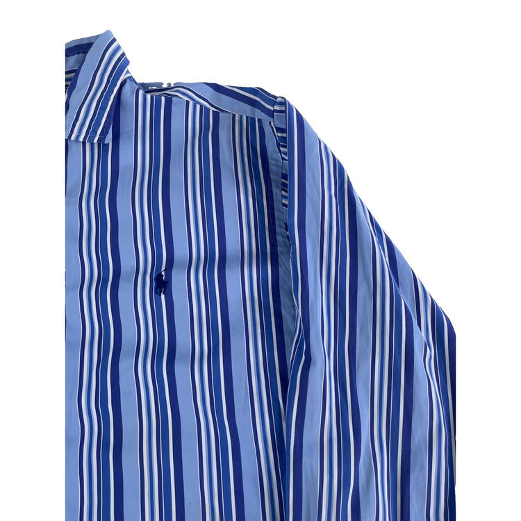 Mens Polo By Ralph Lauren Multicolor Striped ButtonUp Shirt Size Xl
