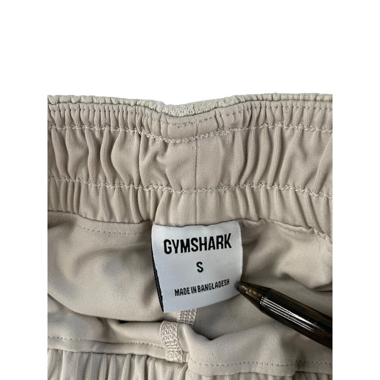 Womens Gymshark Beige Lined Shorts Size Small