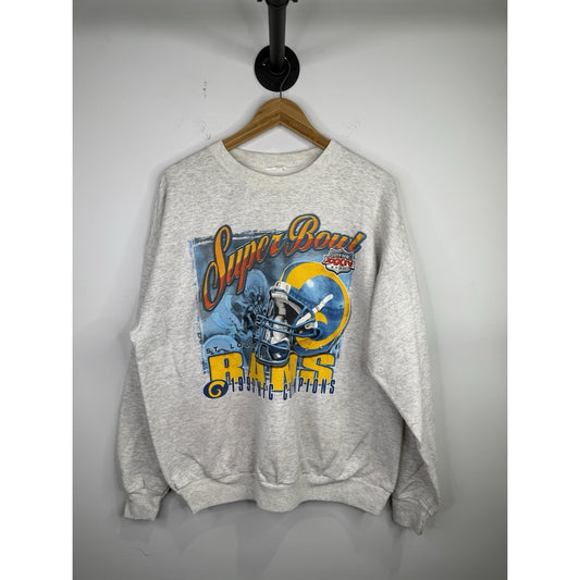Vintage Super Bowl 2000 St. Louis Rams Sweatshirt Size Xl