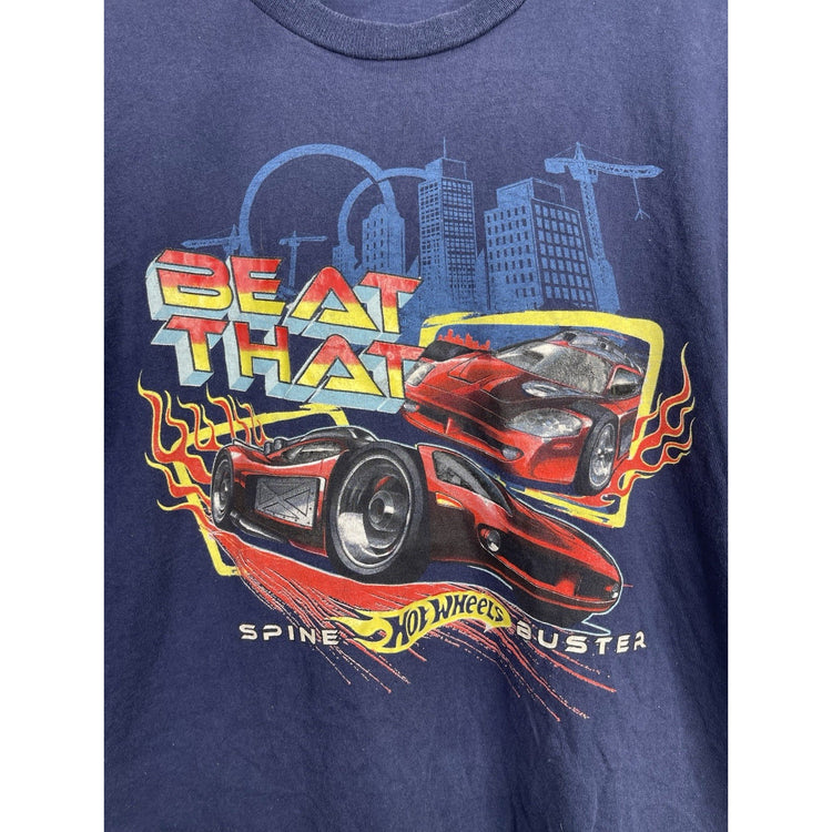 Hot Wheels 2008 Blue T-shirt Boys Large