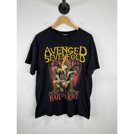 2013 Avenge Sevenfold Band T-shirt Size L