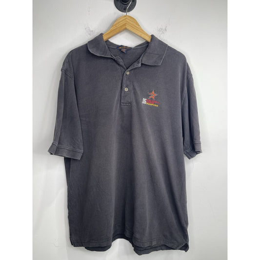 Men’s VTG Houston Astros National League Champions 05’ Embroidered Shirt Sz L