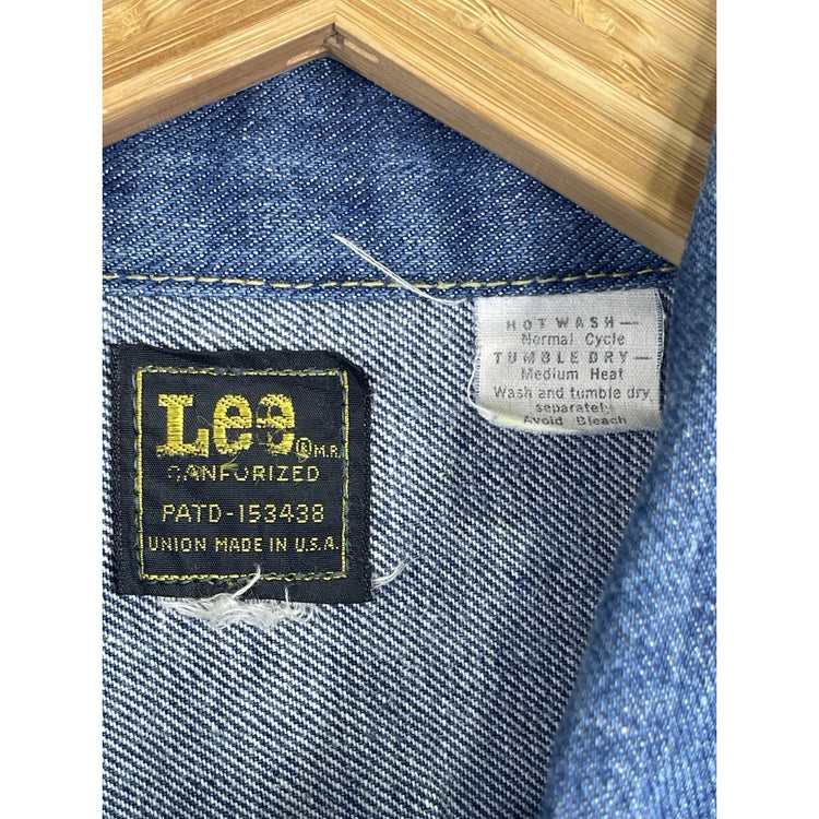 Mens vintage lee riders jacket patd 153438