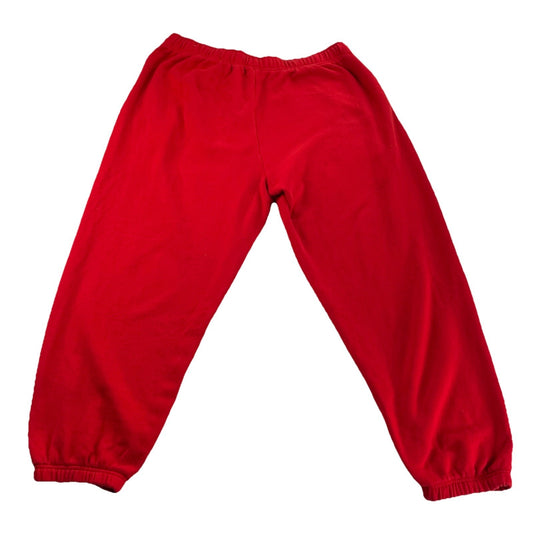 Womens Victoria’s Secret PINK Red Sweatpants Size XL
