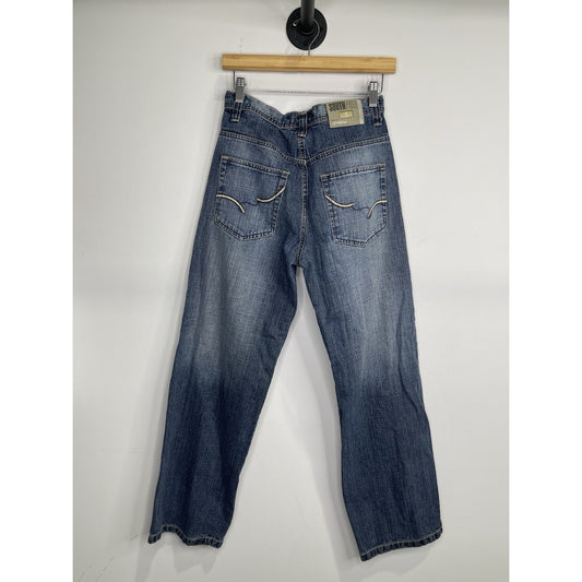 Men’s Vintage Y2K Southpole Dark Wash Denim Baggy Pants 20x31