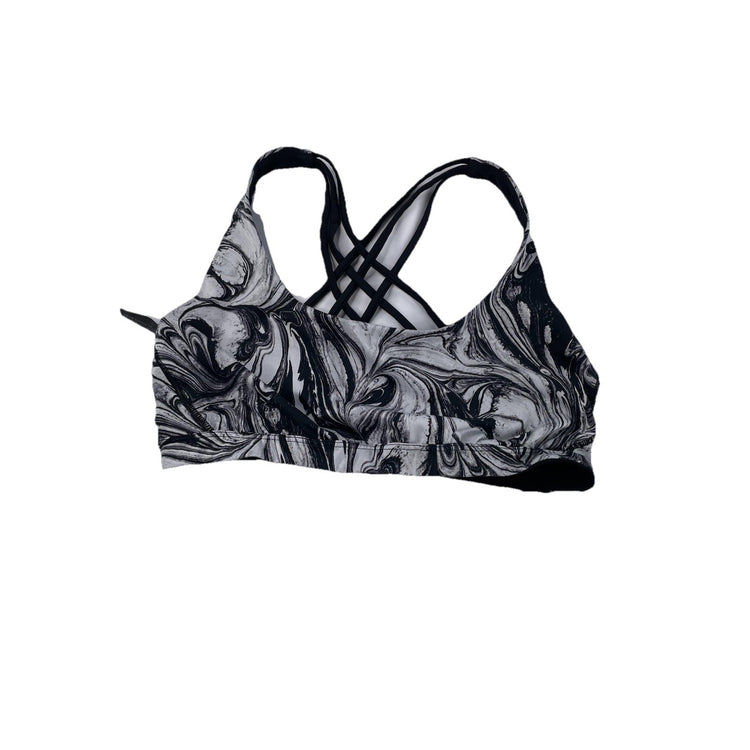 Womens Victoria’s Secret Victoria Sport Black & White Sports Bra Size Large