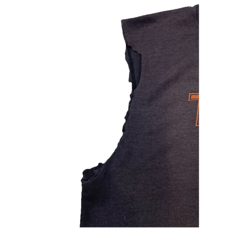 Men’s Sleeves Cutoff Pan Shovel Graphic Size L
