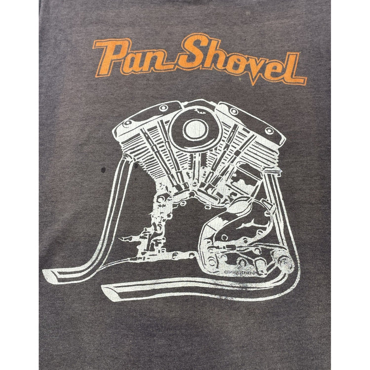 Men’s Sleeves Cutoff Pan Shovel Graphic Size L
